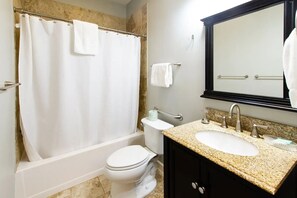 Hair dryer, towels