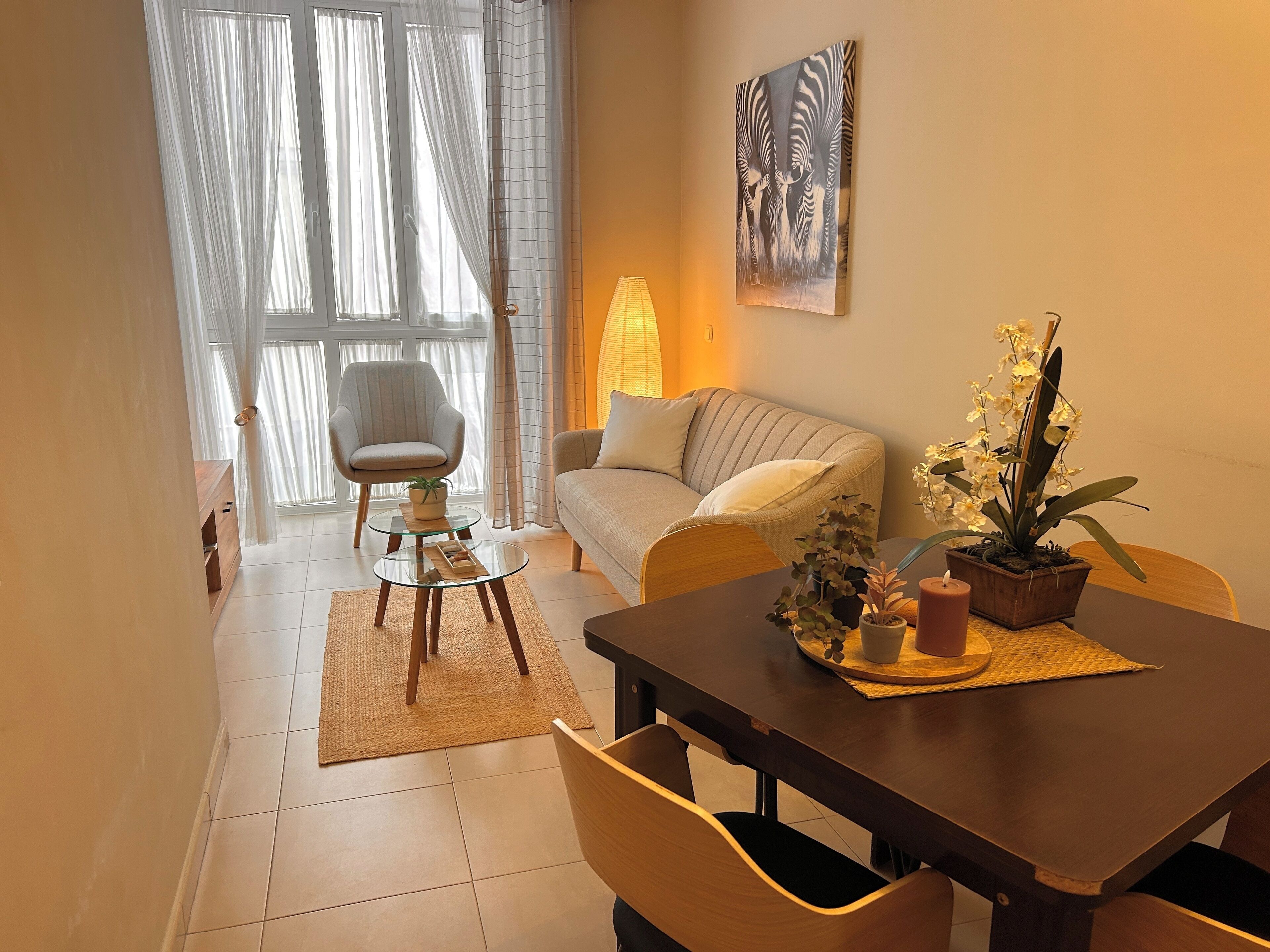 コンフォート アパートメント 1 ベッドルーム キッチン シティビュー | アイロン / アイロン台、WiFi (無料)