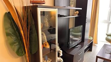 Family Apartment, 2 Bedrooms, Kitchen, City View | Iron/ironing board, free WiFi