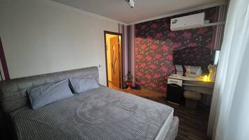 1 sovrum, strykjärn/strykbräda, gratis wi-fi och sängkläder