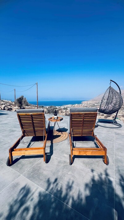 Villa Meleti - Panoramic View of Kassos Island