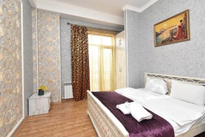 Blackout drapes, iron/ironing board, free WiFi