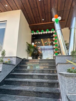 Suite, Balcony, City View | Exterior detail - Sainik Grand (Varanasi)