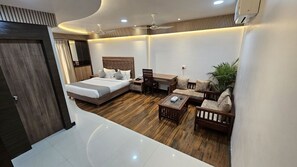 Suite, Balcony, City View | In-room safe, soundproofing, free WiFi, wheelchair access - Sainik Grand (Varanasi)