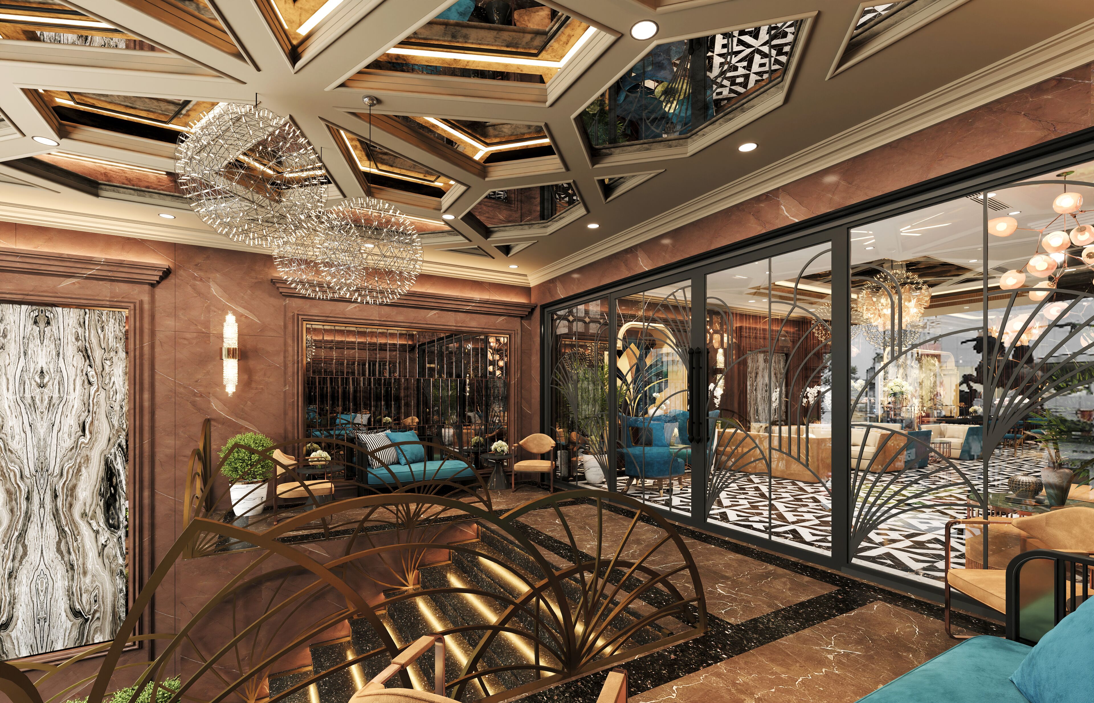 Fachada de la propiedad