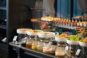 Gratis frukostbuffé varje dag