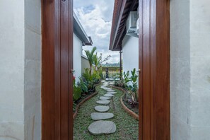 Fachada de la propiedad