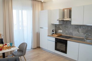 Luxury-Suite, Gartenblick | Wohnbereich