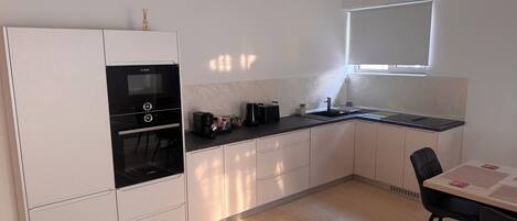 Microwave, oven, dishwasher