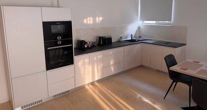 Charming 1-bedroom apartment in lovely Curtea de Argeș with AC