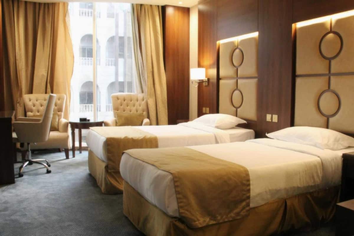 Minibar, desk, free WiFi, bed sheets