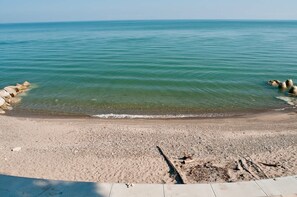 On the beach