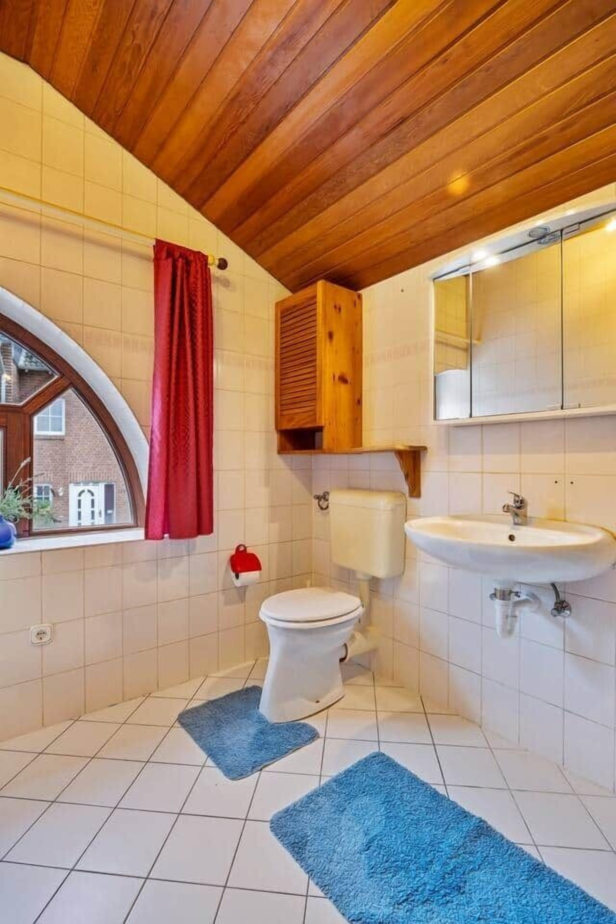 Een douche, een haardroger, een bidet