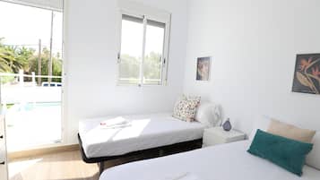 2 dormitorios y Internet