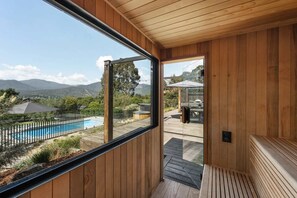 Interior - The Alpine House | Pool, Sauna + Basketball Court (Tawonga South)