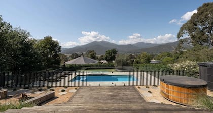 The Alpine House | Pool, Sauna + Basketball Court