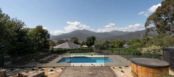 The Alpine House | Pool, Sauna + Basketball Court