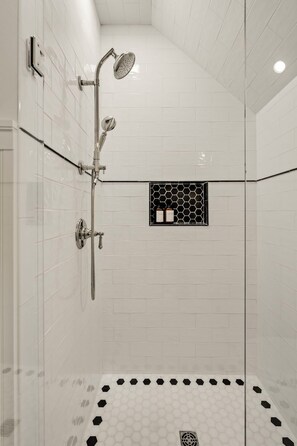 Hair dryer, towels