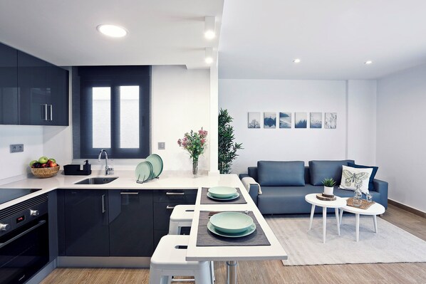 Apartment, 1 Bedroom | Living area | Flat-screen TV - REM I Torre pacheco (Torre-Pacheco)