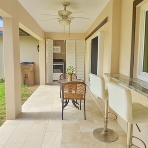 Outdoor dining