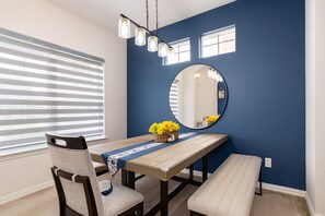 Dining - Cozy 3BR Hidden Gem Getaway in McKinney with EV Fast Charger, Near Everything (McKinney)