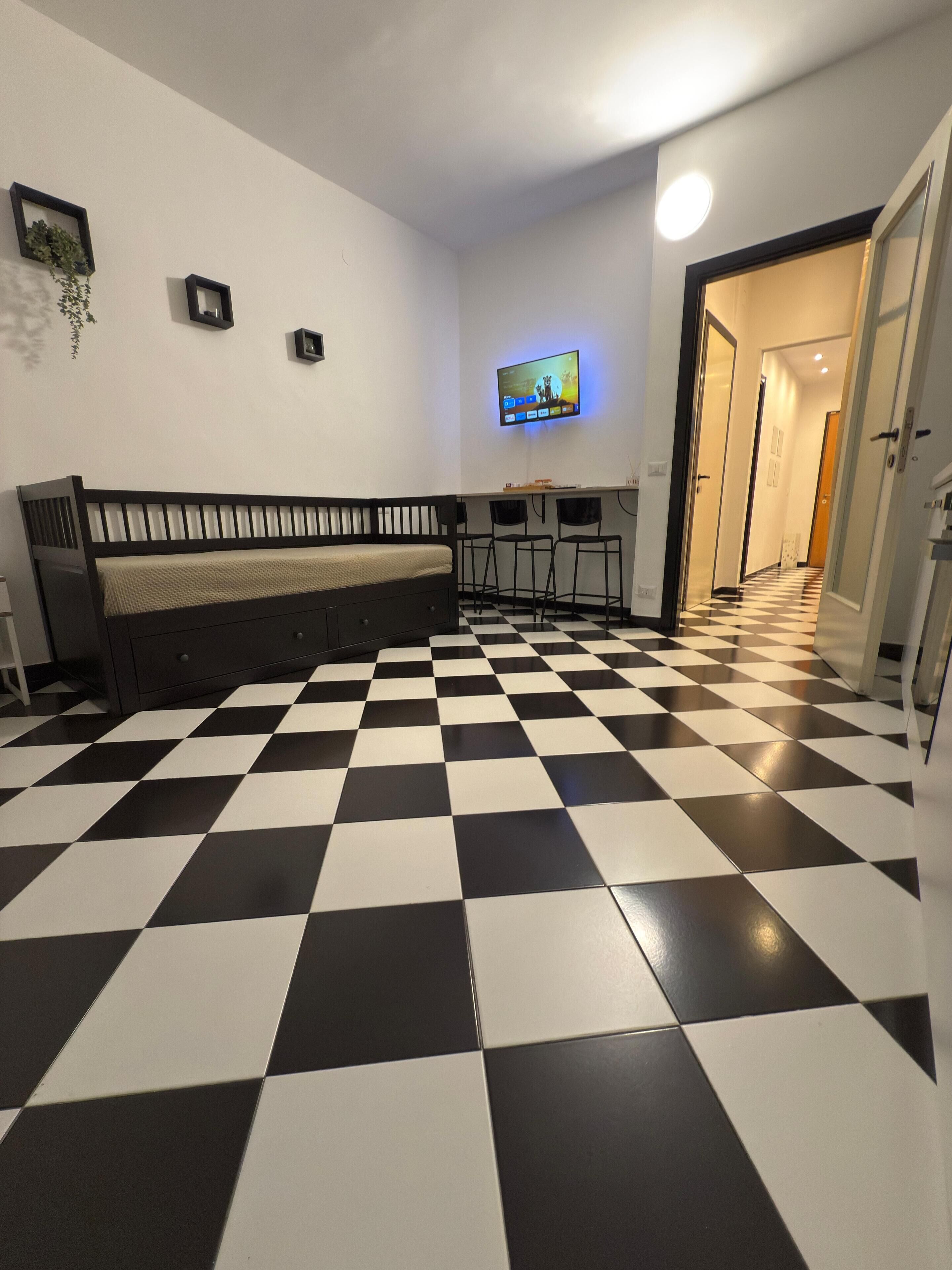 1 chambre, fer et planche à repasser, Wi-Fi, draps fournis