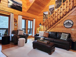 Smart TV, fireplace, video games, table football