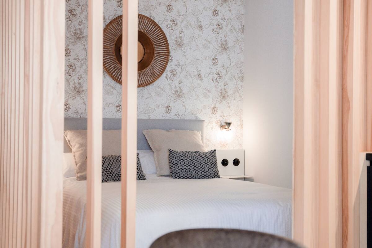 Premium bedding, down duvets, memory-foam beds, individually decorated