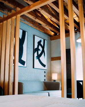 Luxury Studio Suite, City View | Premium bedding, down comforters, memory foam beds