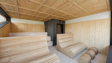 Sauna, steam room