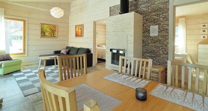 Awesome cottage Villa Anna with genuin wood sauna and BBQ