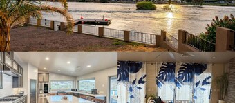 Grand Sand Riverfront, private beach & boat dock