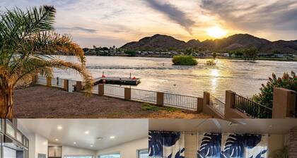 Grand Sand Riverfront, private beach & boat dock