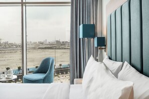 Deluxe Double Room, City View | Iron/ironing board, free WiFi - Sea Point Hotel (Dubai)