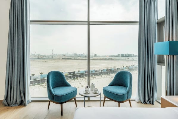 Deluxe Double Room, City View | Iron/ironing board, free WiFi