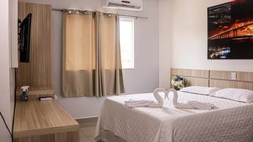 Dobbeltværelse - byudsigt | Gratis Wi-Fi