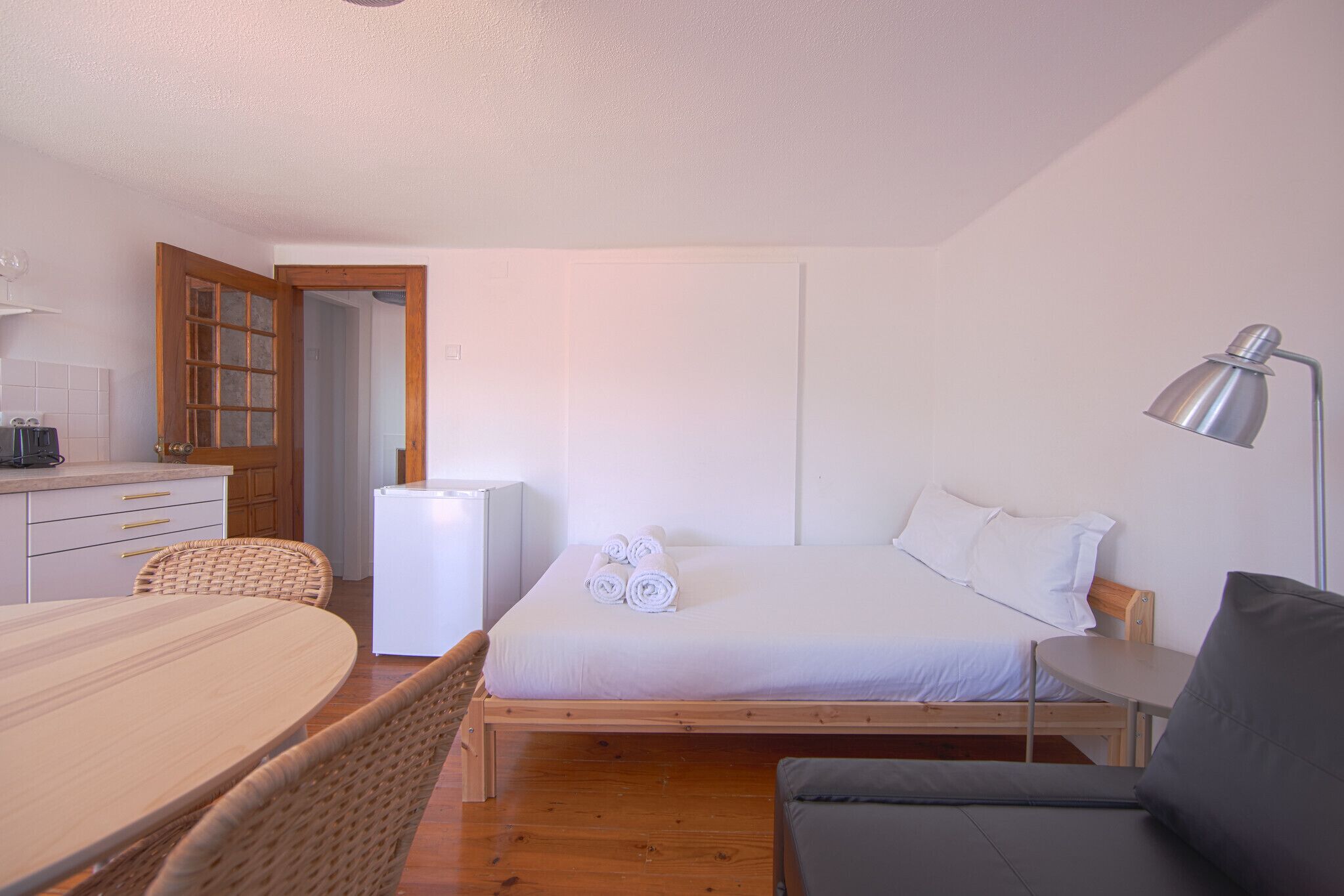 1 間睡房、床單