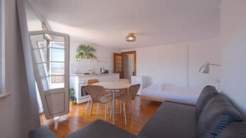 1 slaapkamer, beddengoed