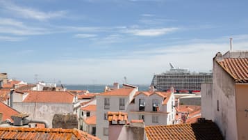 Blick von der Unterkunft