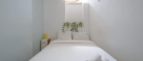 1 slaapkamer, beddengoed