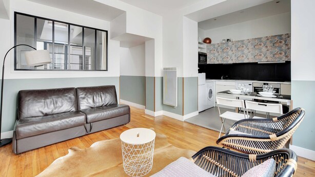 Unclassified image, 1 of 15, button - Charming Apartment - 1br-6p - Sentier (Paris)