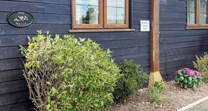 You’ll love the stylish step-free layout and peaceful countryside setting.