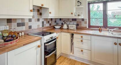 You’ll love the stylish step-free layout and peaceful countryside setting.