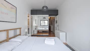 2 habitaciones y ropa de cama