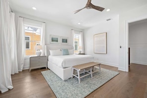 7 bedrooms, iron/ironing board, free WiFi, bed sheets - Private Pool, Spa, LSV, & Bikes! Steps to Beach! Sleeps 20! (Santa Rosa Beach)