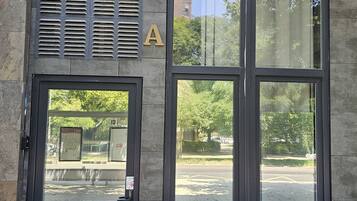 Voorkant van accommodatie
