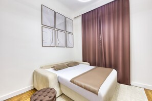 1 chambre, fer et planche à repasser, Wi-Fi, draps fournis