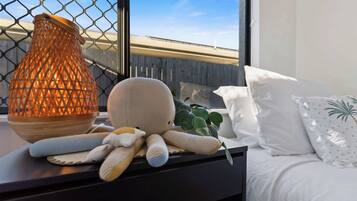 4 bedrooms, iron/ironing board, travel crib, WiFi