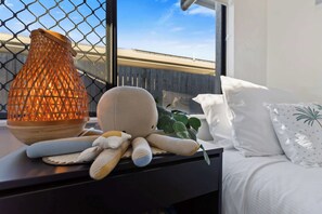 4 bedrooms, iron/ironing board, travel cot, WiFi