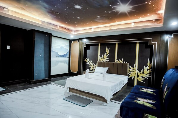 Suite, 1 slaapkamer | Gratis wifi, beddengoed
